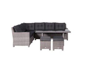 Blue Bird Lounge organic grey / dark anthracite
