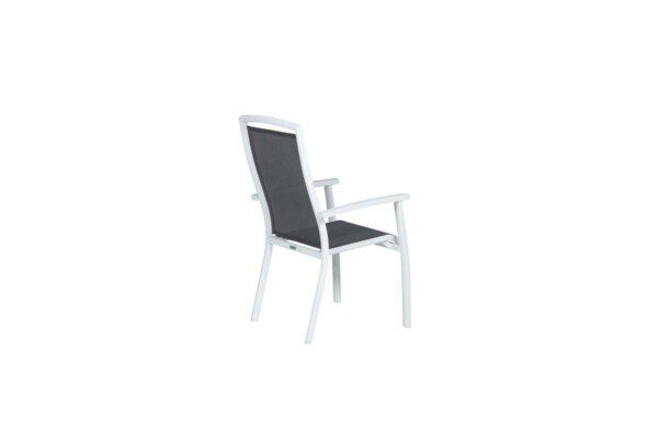 Saphir Stuhl mat white / anthrazit – Bild 3