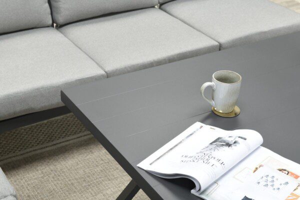 Sergio Lounge carbon black / light grey – Bild 9