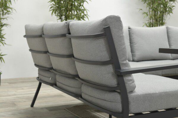 Sergio Lounge carbon black / light grey – Bild 10