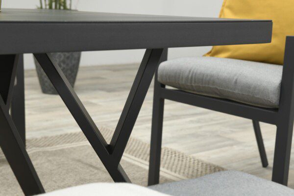Sergio Lounge carbon black / light grey – Bild 11
