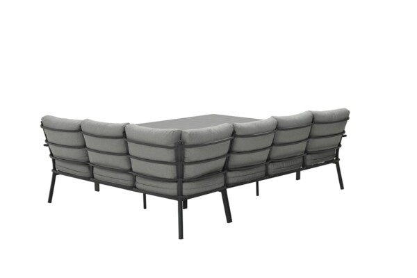 Sergio Lounge carbon black / light grey – Bild 6