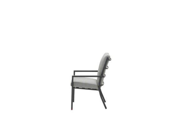 Sergio Stuhl carbon black / light grey – Bild 2