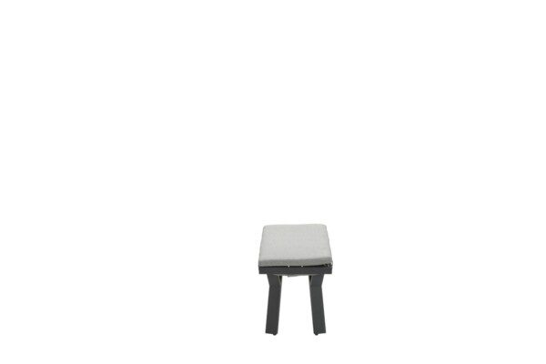 Sergio Bank carbon black / light grey – Bild 2