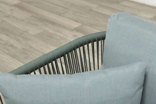 Hartley Lounge mat white / rope moosgrün / light green – Bild 7