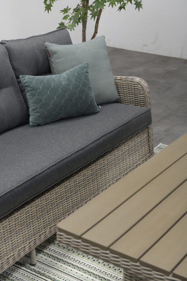 Milwaukee Tisch 170 x 90 x H70 cm vintage willow / kubu polywood – Bild 7