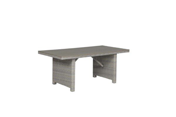 Milwaukee Tisch 170 x 90 x H70 cm vintage willow / kubu polywood