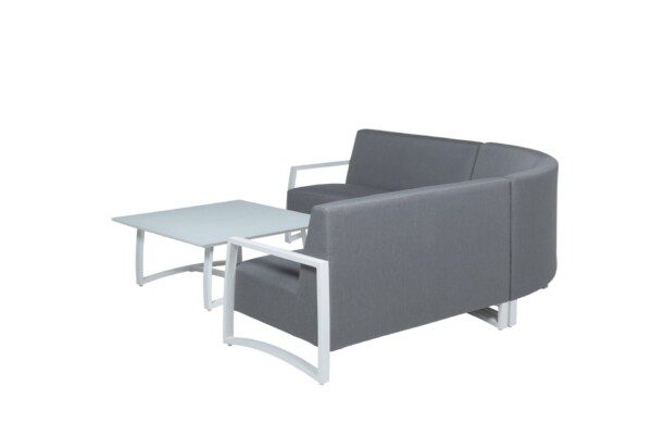 Coridon Lounge white / light grey – Bild 2