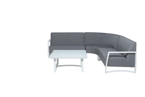 Coridon Lounge white / light grey