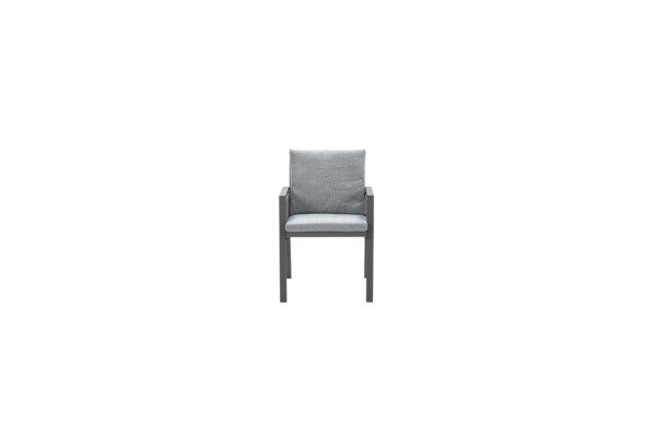 Andrea Stuhl carbon black / rope dark grey / light grey – Bild 2