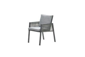 Andrea Stuhl carbon black / rope dark grey / light grey