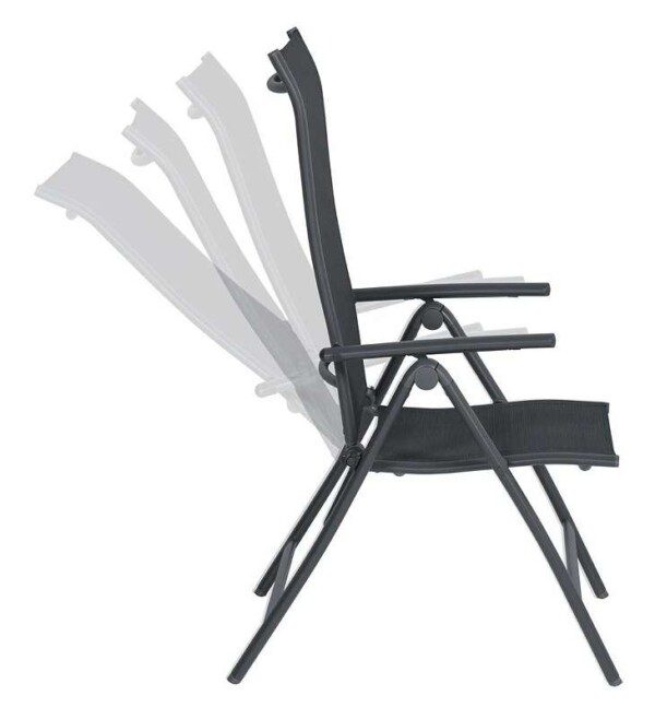 Limone Hochlehner Stuhl carbon black / anthrazit – Bild 2
