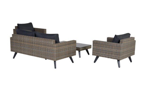Cotes Lounge havanna sand / reflex black – Bild 4