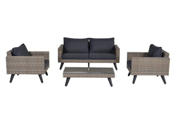 Cotes Lounge havanna sand / reflex black