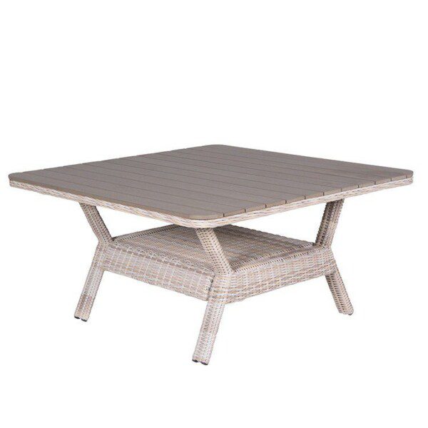 Milwaukee Tisch 140 x 140 x H70 cm passion willow / kubu polywood