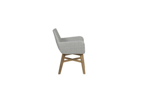 Altata Stuhl natural teak / dark grey – Bild 3