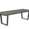 Highland Tisch 265 x 100 x H74 cm Vironwood vintage teak / carbon black