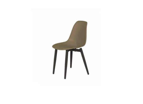 Milano Stuhl carbon black / braun