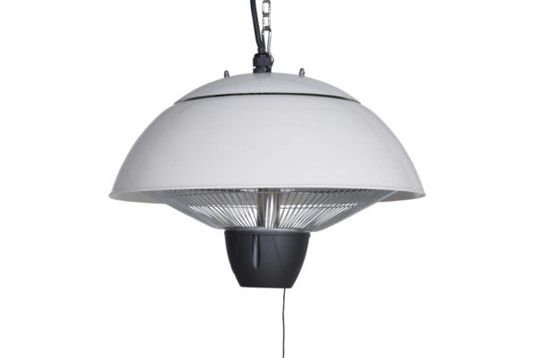 Bordeaux Heizpilz 43 cm mat white