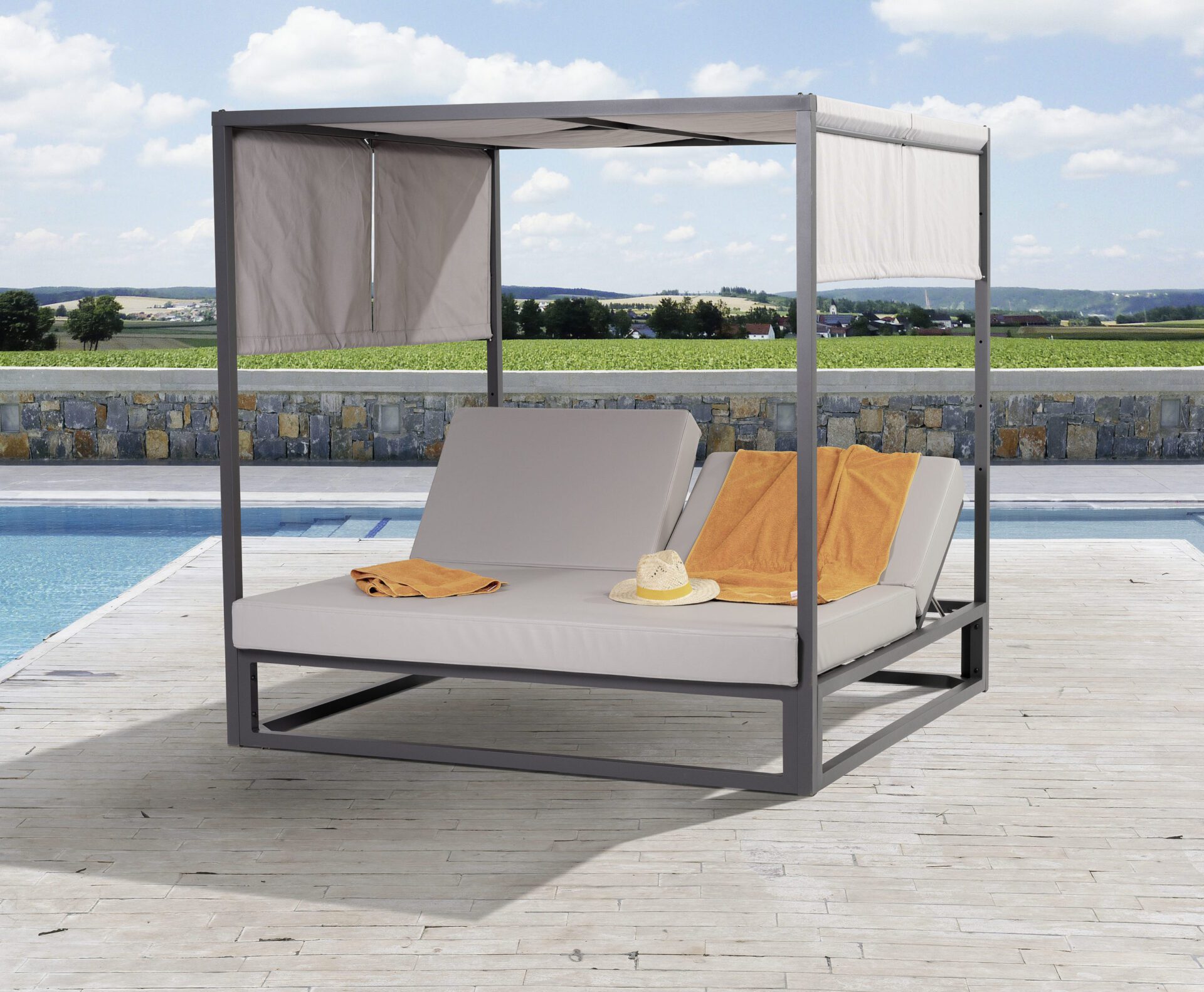 IVY Daybed anthrazit / hellgrau – Bild 5