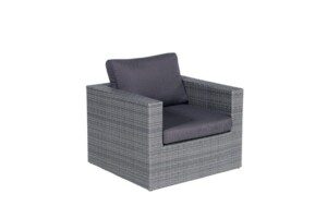 Cayman II Lounge Stuhl earl grey / dark anthrazit