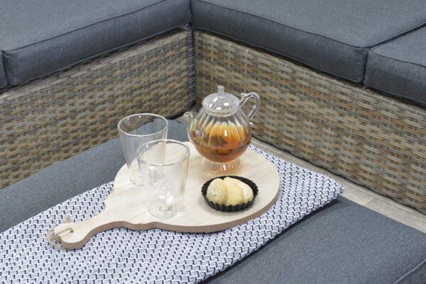 Yellowbird Lounge havanna sand / reflex black – Bild 4