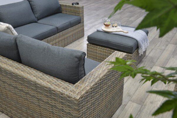 Yellowbird Lounge havanna sand / reflex black – Bild 7