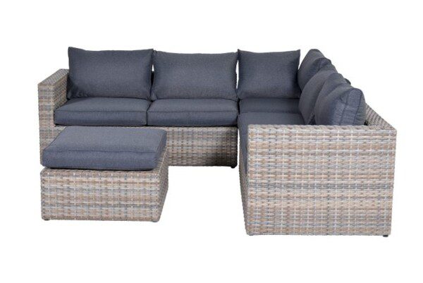 Yellowbird Lounge havanna sand / reflex black – Bild 2