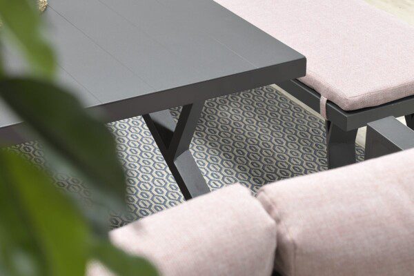 Sergio Lounge carbon black / salmon grey – Bild 16