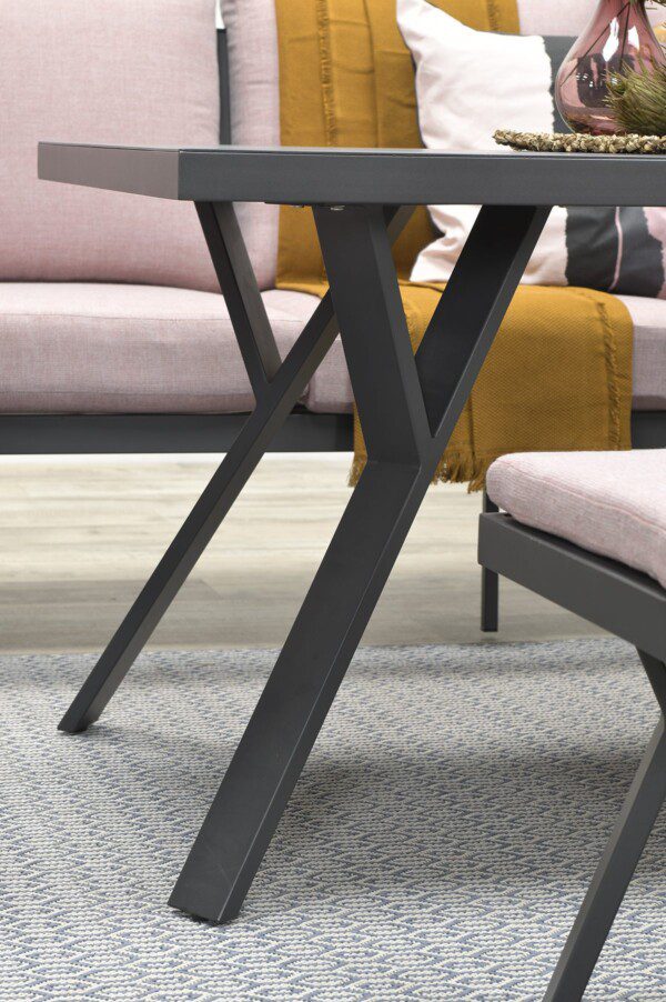 Sergio Lounge carbon black / salmon grey – Bild 12