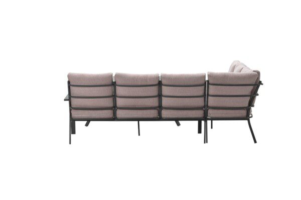 Sergio Lounge carbon black / salmon grey – Bild 4