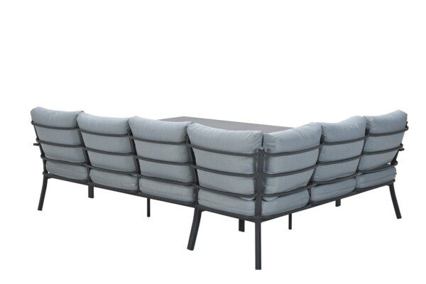 Sergio Lounge carbon black / mint grey – Bild 5
