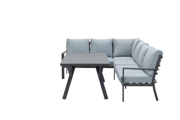 Sergio Lounge carbon black / mint grey – Bild 3