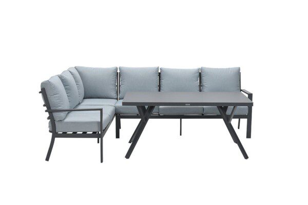 Sergio Lounge carbon black / mint grey