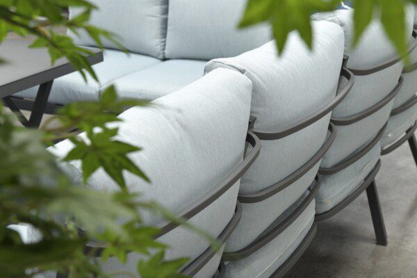 Sergio Lounge carbon black / mint grey – Bild 12