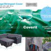 Cover 210 x 270 x H85/90 cm & 165 x 95 x H70 cm | GI 70868