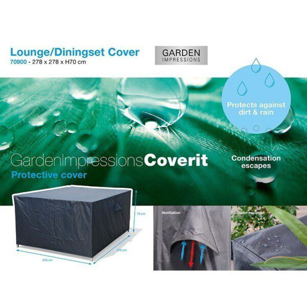 Cover 278 x 278 x H70 cm | GI 70900