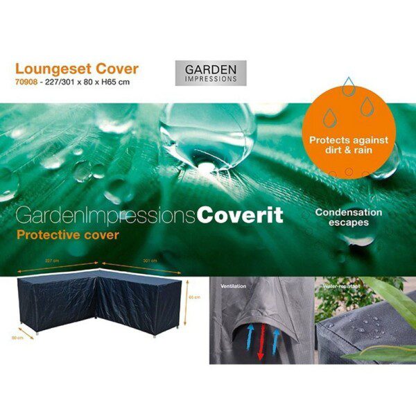 Cover 227/301 x 80 x H65 cm | GI 70908