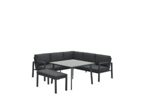 Wellington Lounge carbon black / reflex black
