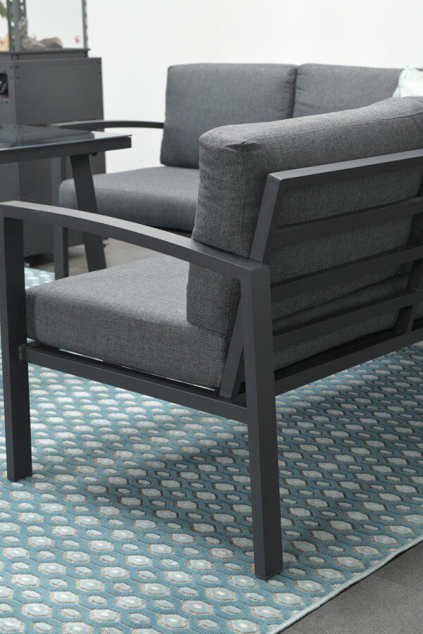 Wellington Lounge carbon black / reflex black – Bild 3