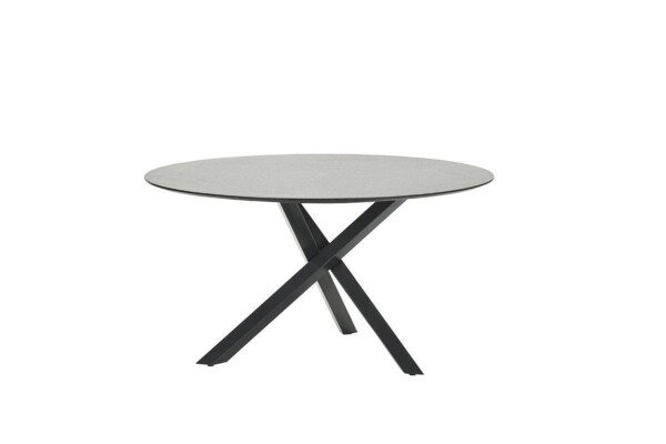 Gigi Tisch Ø 140 x H74 cm perlgrau satiniert – Bild 2