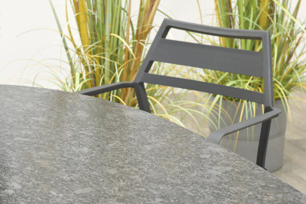 Berlin Tisch 220 x 110 x H75 cm perlgrau satiniert – Bild 8