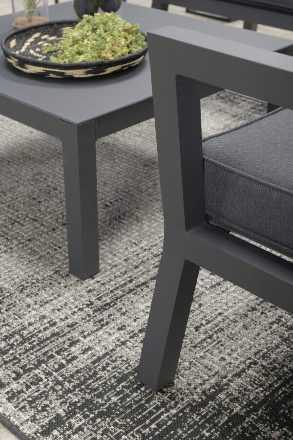 Colorado Lounge Stuhl carbon black / reflex black – Bild 7