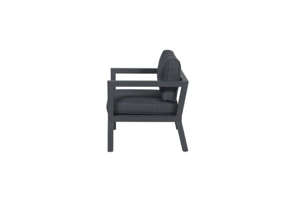 Colorado Lounge Stuhl carbon black / reflex black – Bild 3