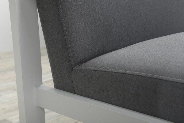 Aureum Stuhl mat white / light grey – Bild 6