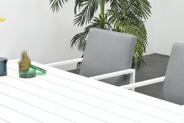 Aureum Stuhl mat white / light grey – Bild 8