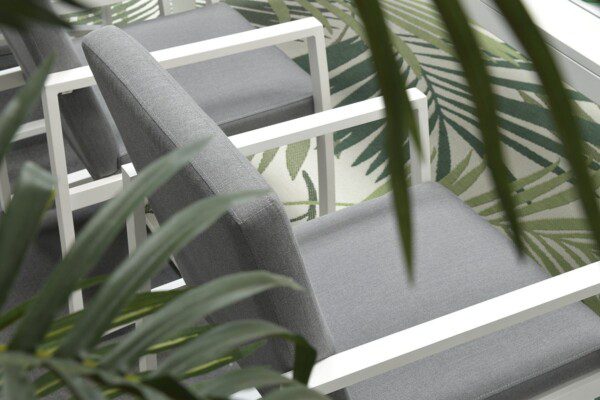 Aureum Stuhl mat white / light grey – Bild 10