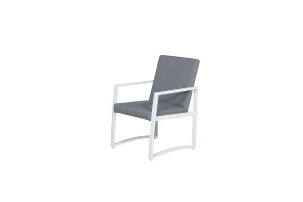 Aureum Stuhl mat white / light grey