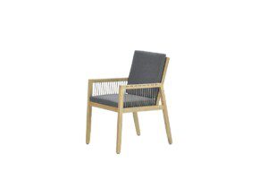 Concordia Stuhl Akazie white wash / anthrazit