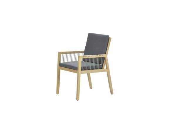 Concordia Stuhl Akazie white wash / anthrazit